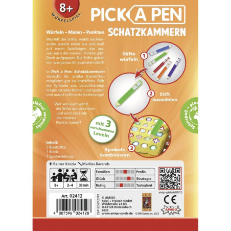 Pick a Pen: Schatzkammern