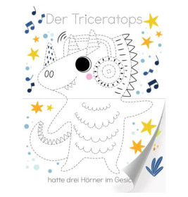 Das Mix & Malbuch Dinosaurier