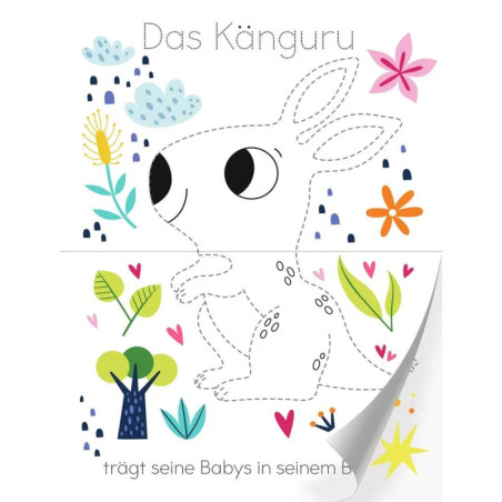 Das Mix & Malbuch Tiere