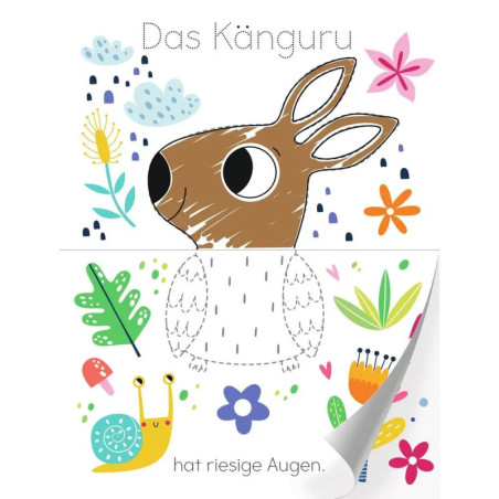 Das Mix & Malbuch Tiere