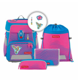 SPACE NEON Schulranzen-Set Kolibri Kaja, 5-teilig