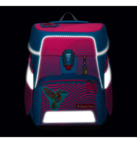 SPACE NEON Schulranzen-Set Kolibri Kaja, 5-teilig