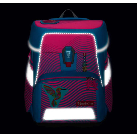 SPACE NEON Schulranzen-Set Kolibri Kaja, 5-teilig