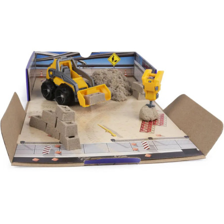 Spin Master Kinetic Sand Dig and Demolish Kit Spin Master Kinetic Sand Dig and Demolish Kit