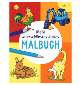 Mein allerschönstes dickes Malbuch