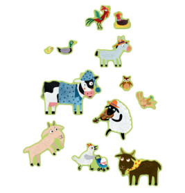 Wimmel-Stickerwelt: Bauernhof