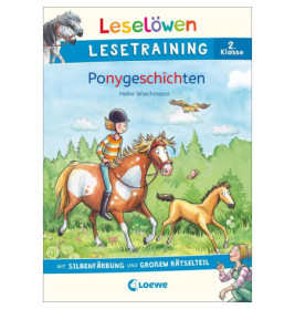 Leselöwen Lesetraining 2. Klasse - Ponygeschichten