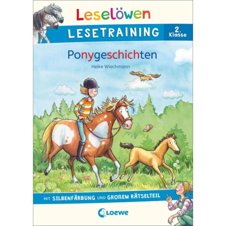 Leselöwen Lesetraining 2. Klasse - Ponygeschichten
