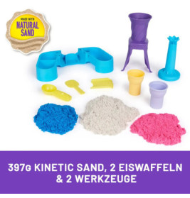 Kinetic Sand- Soft Serve Ice Cream Station