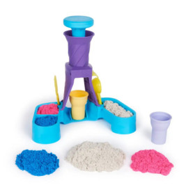 Kinetic Sand- Soft Serve Ice Cream Station