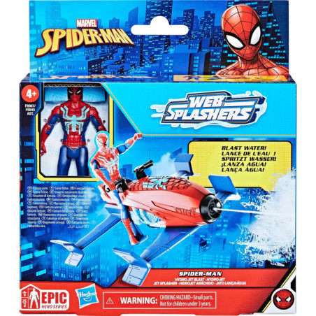Spiderman Web Splashers Vehicle Spider-Man Jet Splasher