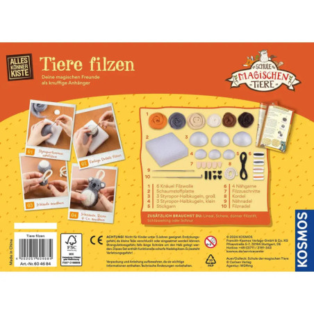 Die Schule der magischen Tiere Tiere filzen