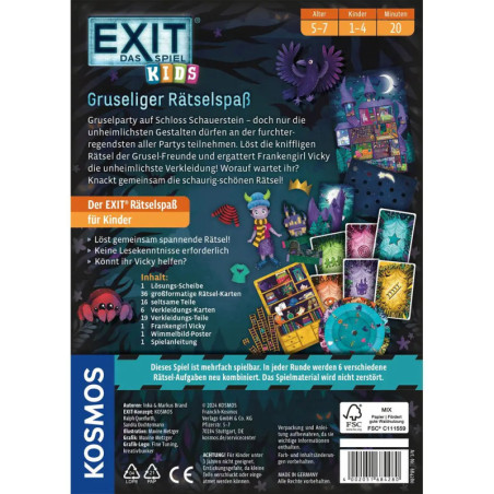 EXIT® Kids Gruseliger Rätselspaß