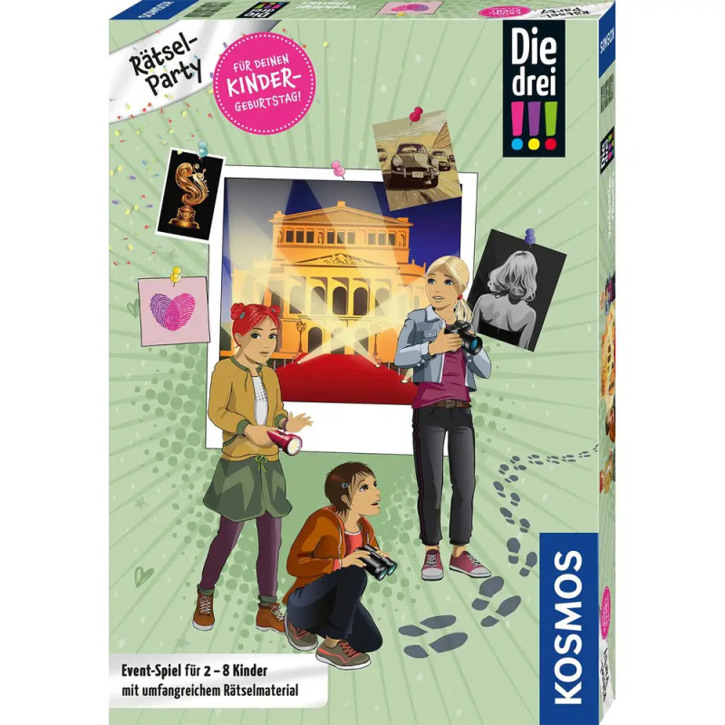 Box der Die drei !!! Kinder: Drei Mädchen ermitteln mit Taschenlampen und Hinweisen.