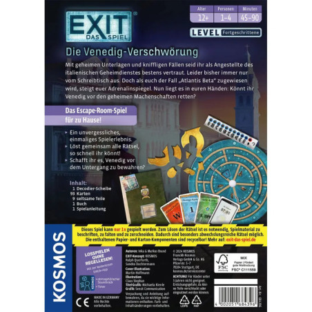EXIT® Die Venedig-Verschwörung (F)