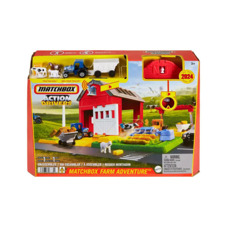 Matchbox Action Drivers Farm Harvest Playset