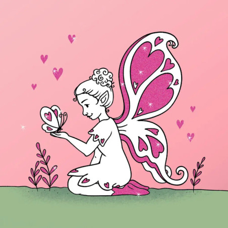 Glitzer-Malblock: Fantasy (100% selbst gemacht) Glitzer-Malblock: Fantasy (100% selbst gemacht)