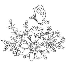 Glitzer-Malblock: Fantasy (100% selbst gemacht)