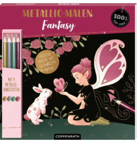 Metallic-Malen Fantasy (m. Metallic-Buntstiften) - 100% s.g.