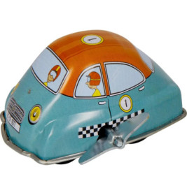 Blech-Spielauto zum Aufziehen - Bunte Geschenke, sortiert (1 Stück)