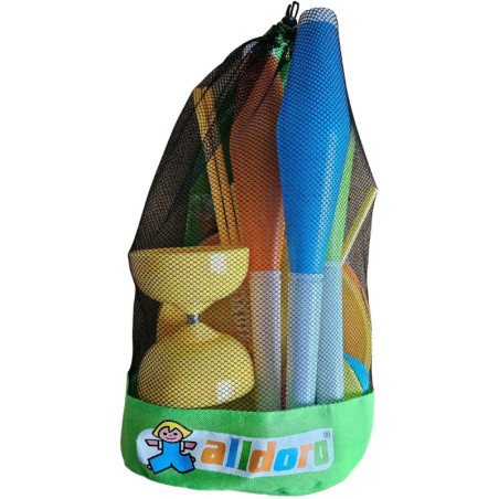 alldoro Jonglierset im Rucksack