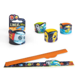 SPACE SNAP-IT LINEALE 30CM, sortiert (1Stück)