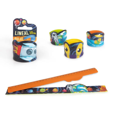 SPACE SNAP-IT LINEALE 30CM, sortiert (1Stück)