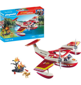 PLAYMOBIL 71463 Feuerwehrflugzeug mit Löschfunktion
