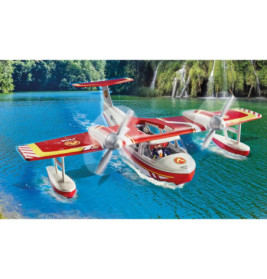 PLAYMOBIL 71463 Feuerwehrflugzeug mit Löschfunktion