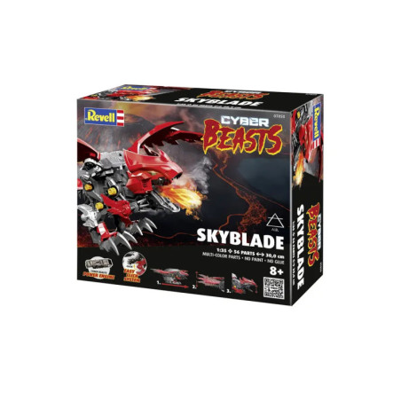 CyberBeasts SkyBlade, Revell Bausatz zum Zusammenstecken mehrfarbig CyberBeasts SkyBlade, Revell Bausatz zum Zusammenstecken mehrfarbig