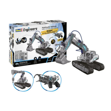 Hydraulic Excavator 3in1, Revell Engineers - Bauen, Forschen, Entdecken