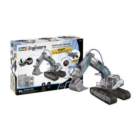 Hydraulic Excavator 3in1, Revell Engineers - Bauen, Forschen, Entdecken