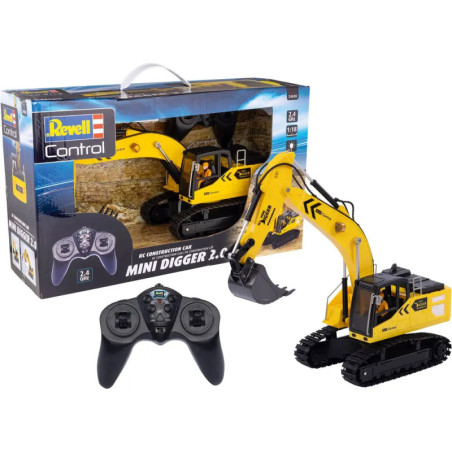 RC Construction Vehicle Mini Digger, Revell Control Ferngesteuertes Auto RC Construction Vehicle Mini Digger, Revell Control Ferngesteuertes Auto