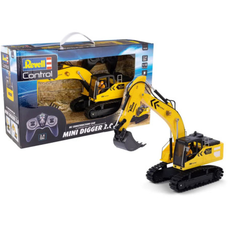 RC Construction Vehicle Mini Digger, Revell Control Ferngesteuertes Auto RC Construction Vehicle Mini Digger, Revell Control Ferngesteuertes Auto