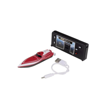 Mini RC Boot rot, Revell Control Ferngesteuertes Boot