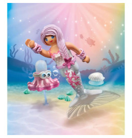 PLAYMOBIL 71477 Meerjungfrau mit Spritzkrake