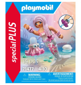 PLAYMOBIL 71477 Meerjungfrau mit Spritzkrake