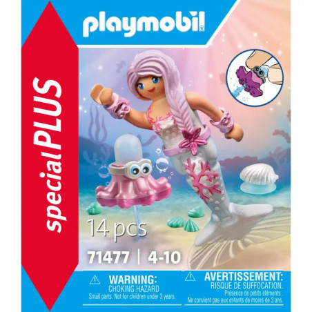PLAYMOBIL 71477 Meerjungfrau mit Spritzkrake