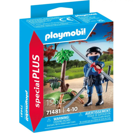 PLAYMOBIL 71481 Ninja mit Ausrüstung