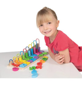 SpielMaus Holz Rechenschleife