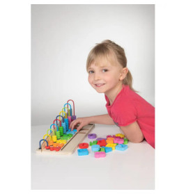 SpielMaus Holz Rechenschleife