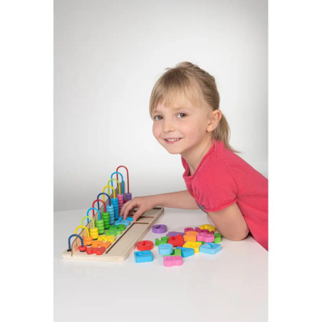 SpielMaus Holz Rechenschleife