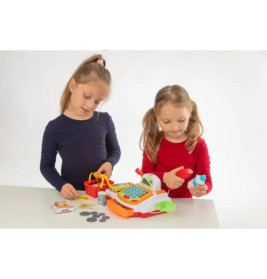 SpielMaus Küche Kasse mit Laufband und Zubehör