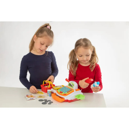 SpielMaus Küche Kasse mit Laufband und Zubehör