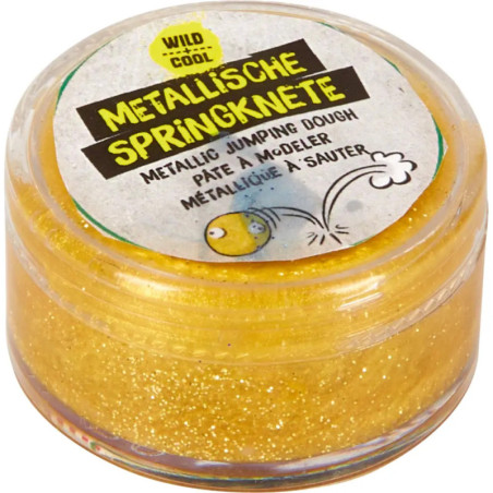 Metallische Springknete - Wild+Cool, sortiert (1 Stück)