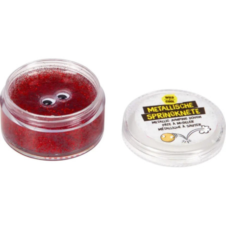 Metallische Springknete - Wild+Cool, sortiert (1 Stück)