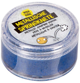 Metallische Springknete - Wild+Cool, sortiert (1 Stück)