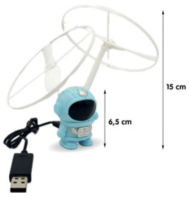 Flying Spaceman blue