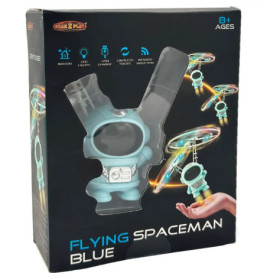 Flying Spaceman blue