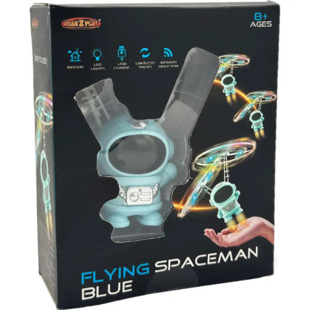 Flying Spaceman blue
